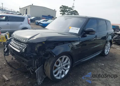 2016 Land Rover Range Rover Sport 3.0L V6 Supercharged Hse z USA, uszkodzony, nr VIN SALWR2VF2GA638577